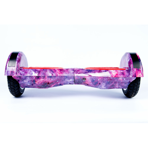 Гироборд Гироскутер Smart Balance PRO Transformers LED 8" Розовый Космос + Самобаланс