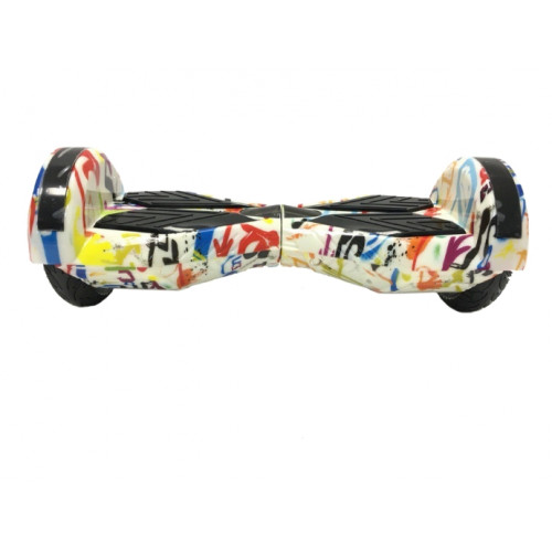 Гироборд Гироскутер Smart Balance PRO Transformer LED 8" Граффити белый